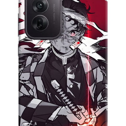 Demon Slayer Oppo Reno12 5G Hard Case Back Cover by Casekaro