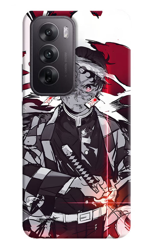 Demon Slayer Oppo Reno12 5G Hard Case Back Cover by Casekaro