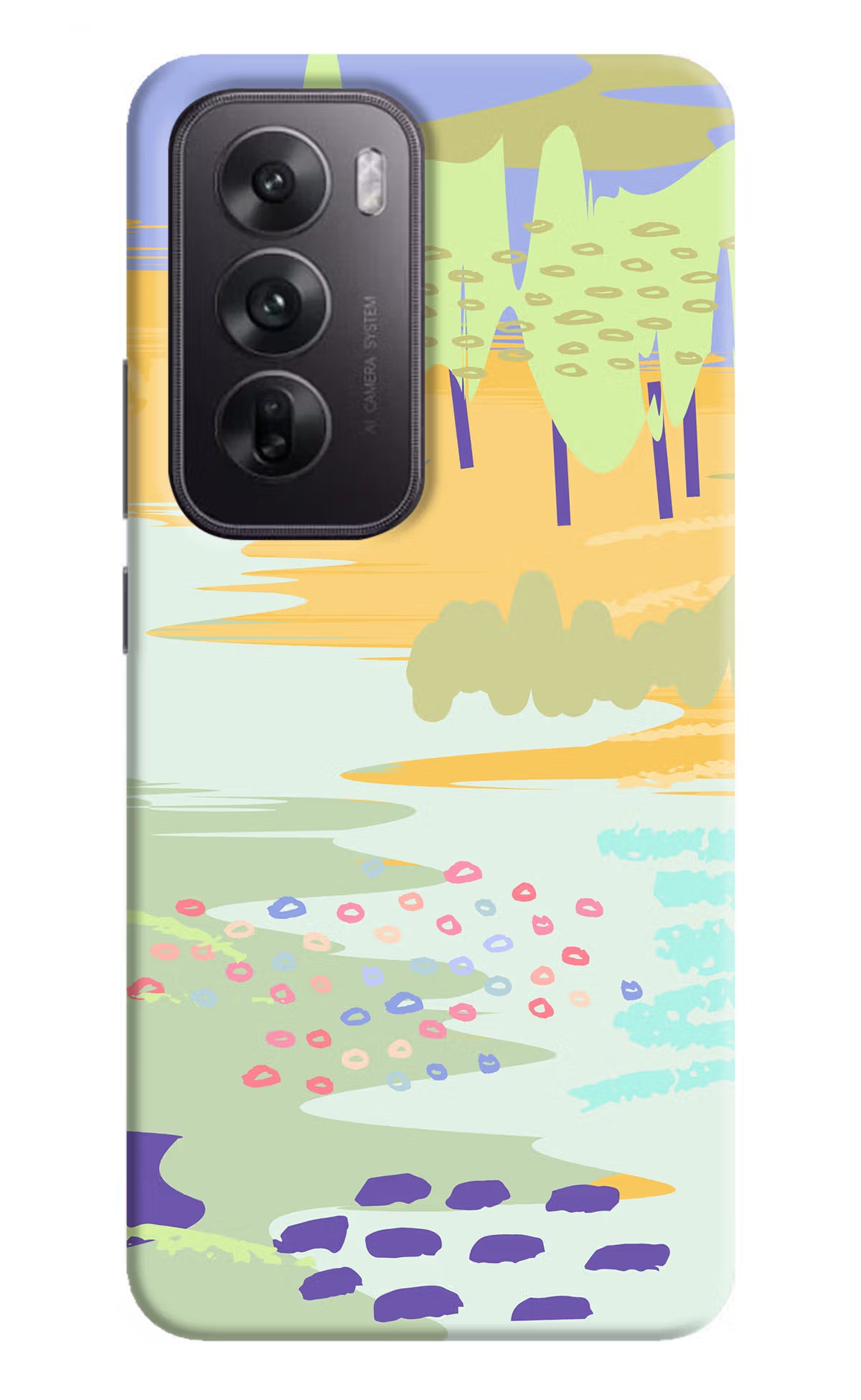 Scenery Oppo Reno12 5G Hard Case Back Cover by Casekaro