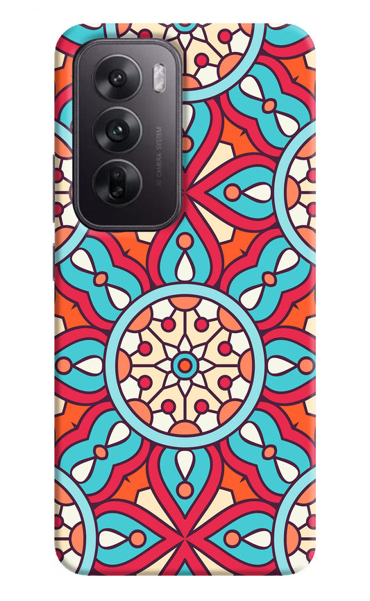 Mandala Geometric Oppo Reno12 5G Back Cover