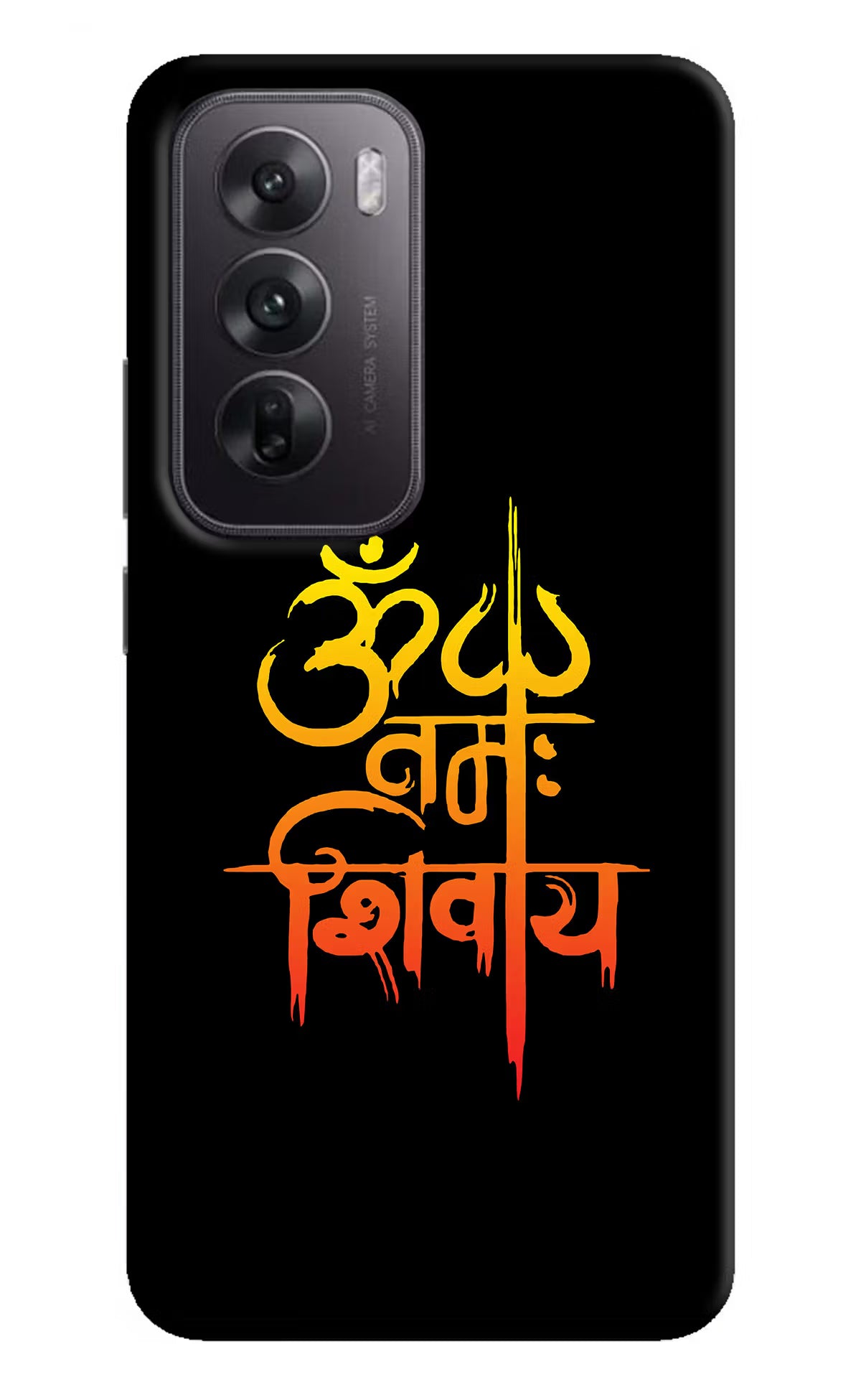 Om Namah Shivay Oppo Reno12 5G Hard Case Back Cover by Casekaro