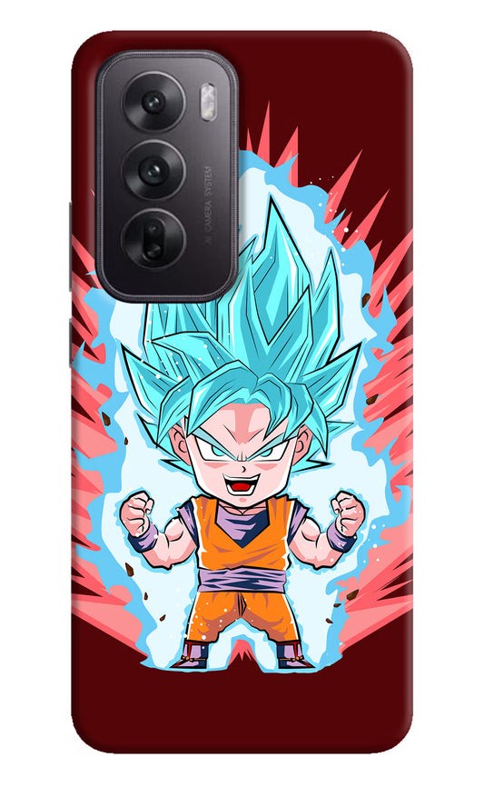 Goku Little Oppo Reno12 5G Hard Case Back Cover by Casekaro