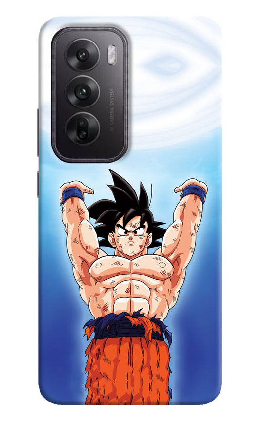 Goku Power Oppo Reno12 5G Hard Case Back Cover by Casekaro
