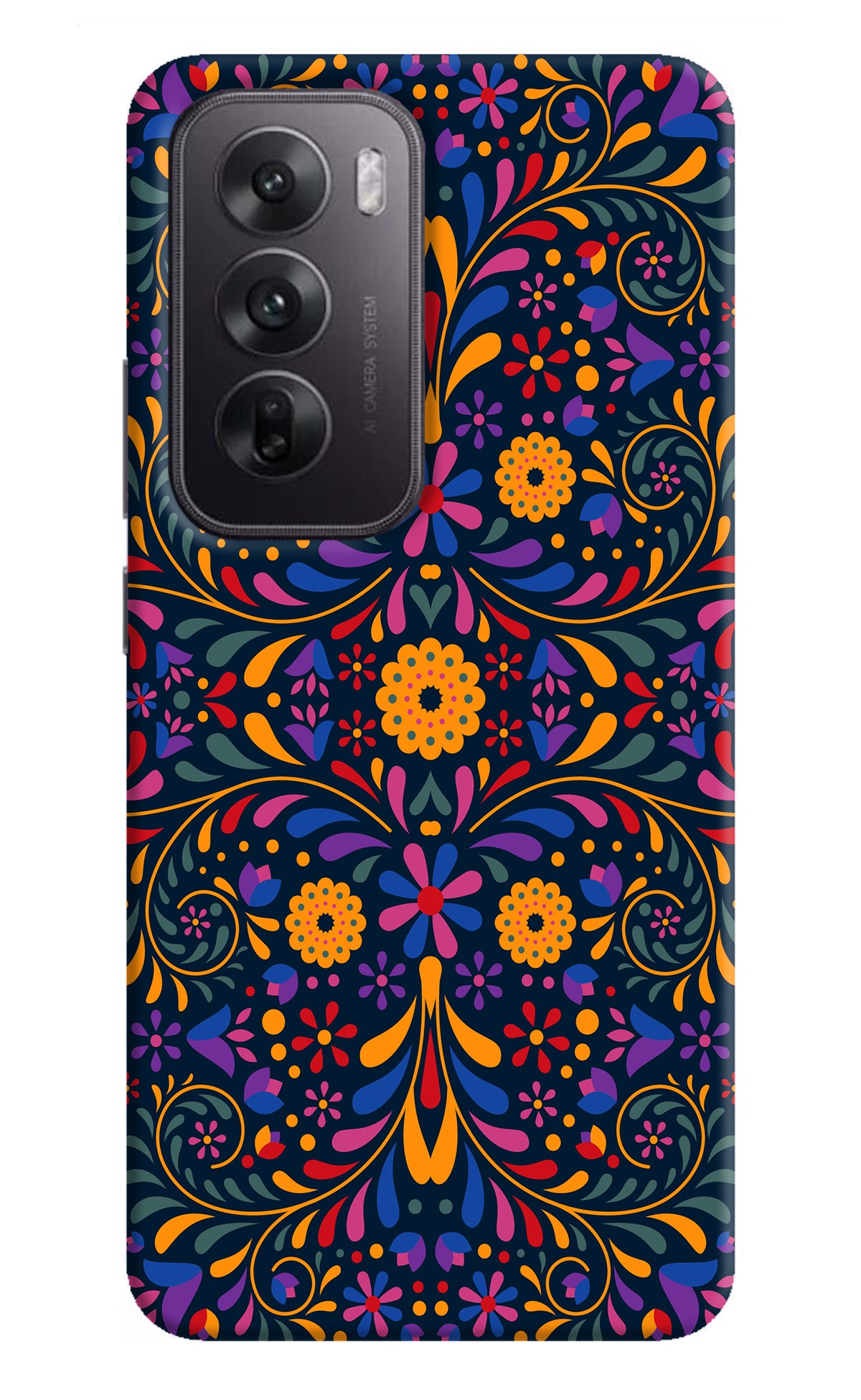 Mexican Art Oppo Reno12 5G Back Cover