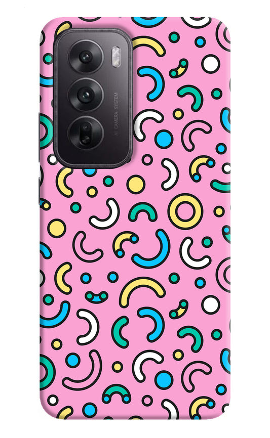 Memphis Design Oppo Reno12 5G Back Cover