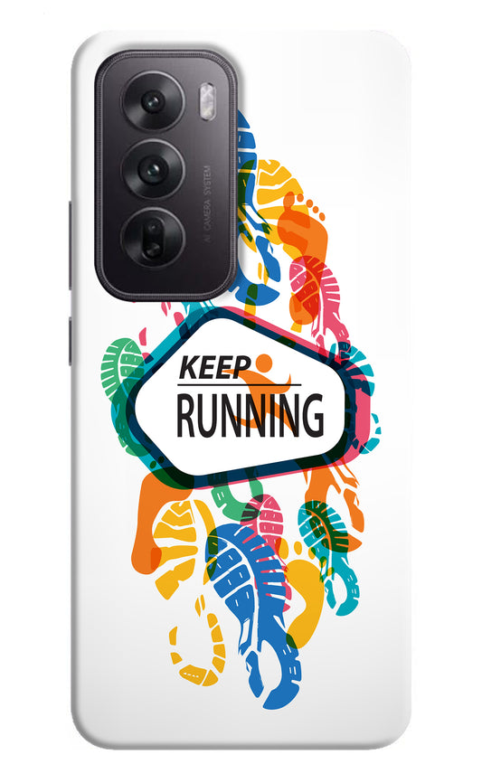 Keep Running Oppo Reno12 5G Back Cover