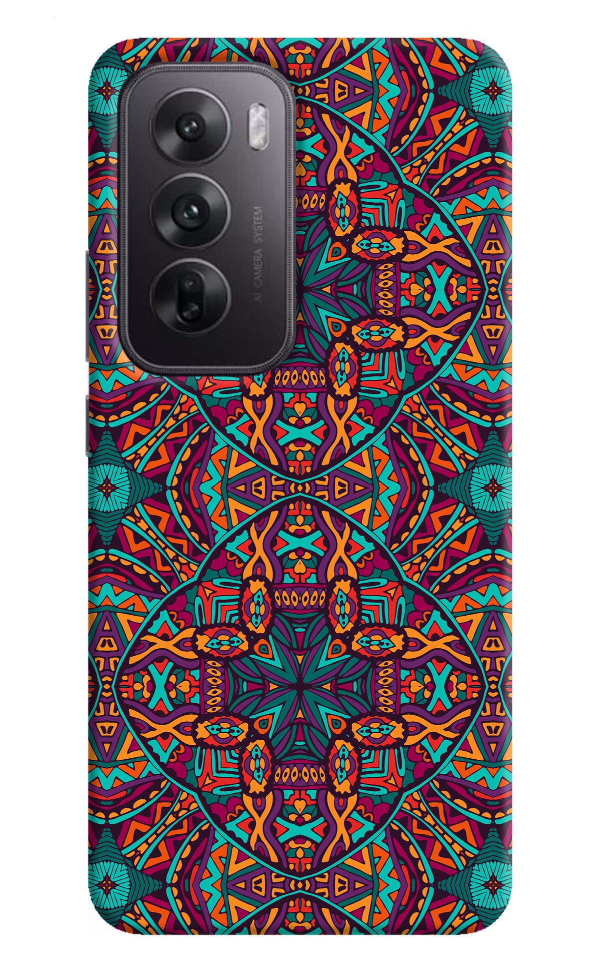 Colour Mandala Oppo Reno12 5G Back Cover