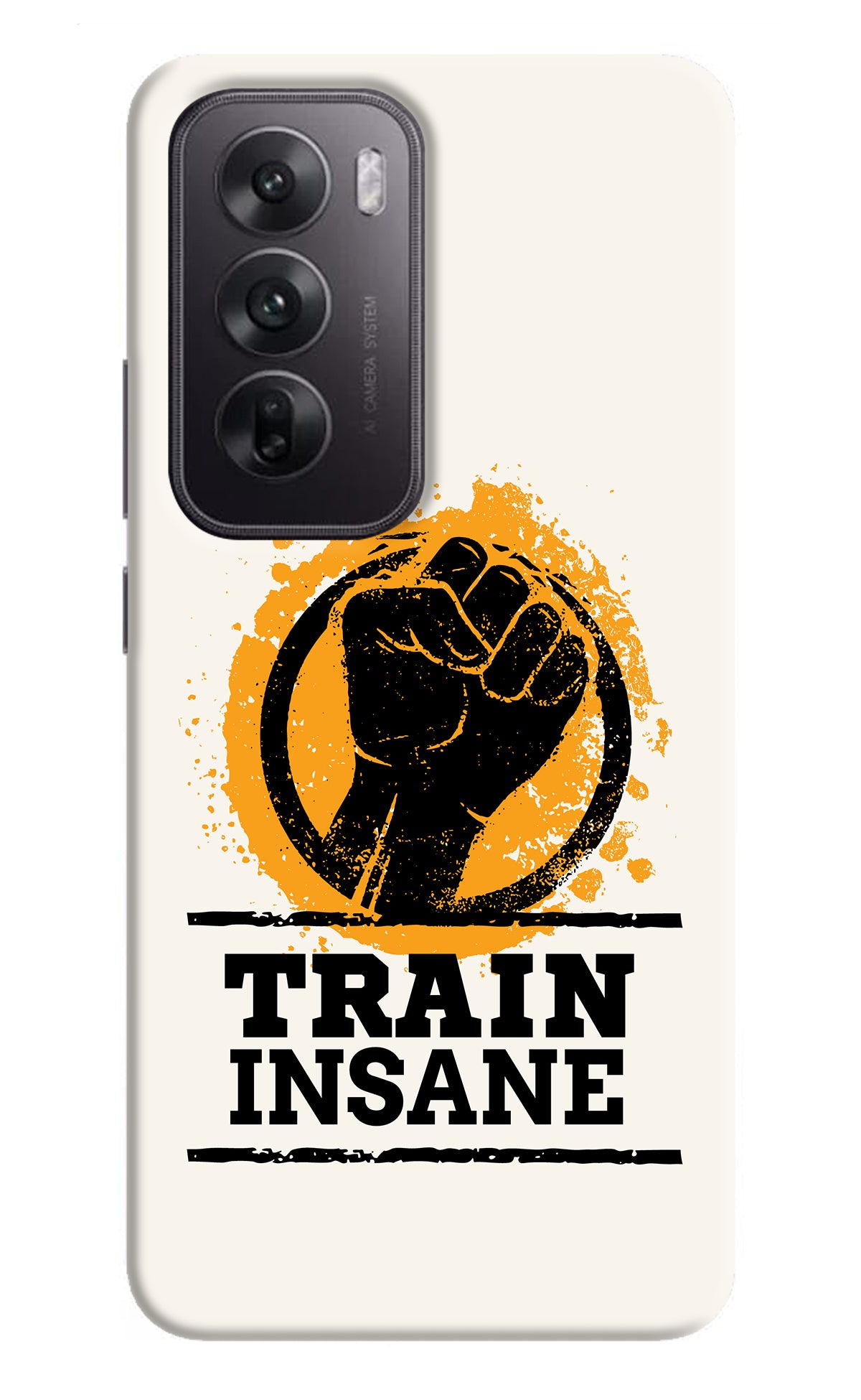 Train Insane Oppo Reno12 5G Back Cover