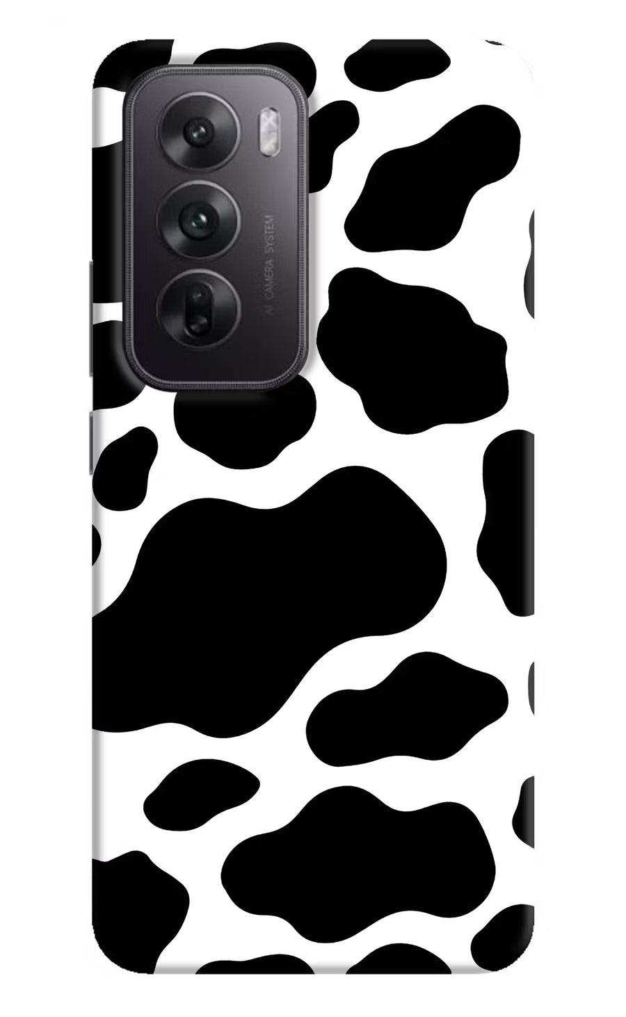Cow Spots Oppo Reno12 5G Back Cover, Hard case