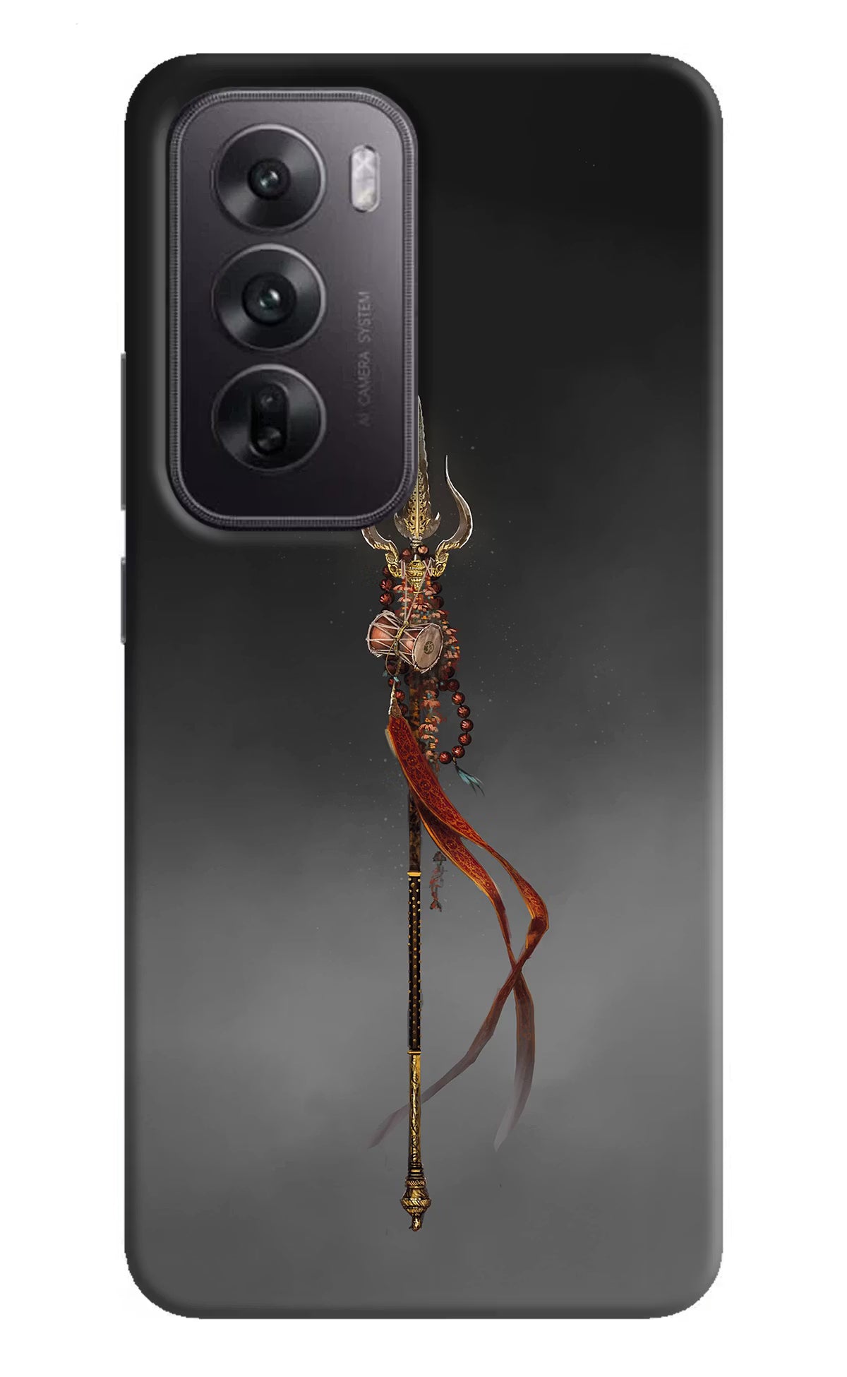 Shiv Trishul Oppo Reno12 5G Hard Case Back Cover by Casekaro