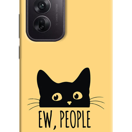 Ew People Catitude Oppo Reno12 5G Hard Case Back Cover by Casekaro