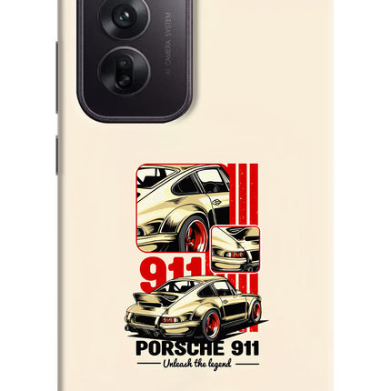 Classic Porsche 911 Oppo Reno12 5G Hard Case Back Cover by Casekaro