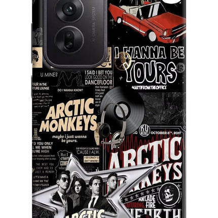 Arctic Monkeys Oppo Reno12 5G Hard Case Back Cover by Casekaro