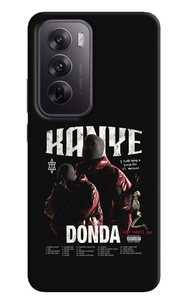 Donda Kanye West Oppo Reno12 5G Hard Case Back Cover by Casekaro