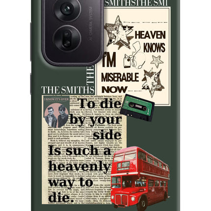 The Smiths Oppo Reno12 5G Hard Case Back Cover by Casekaro