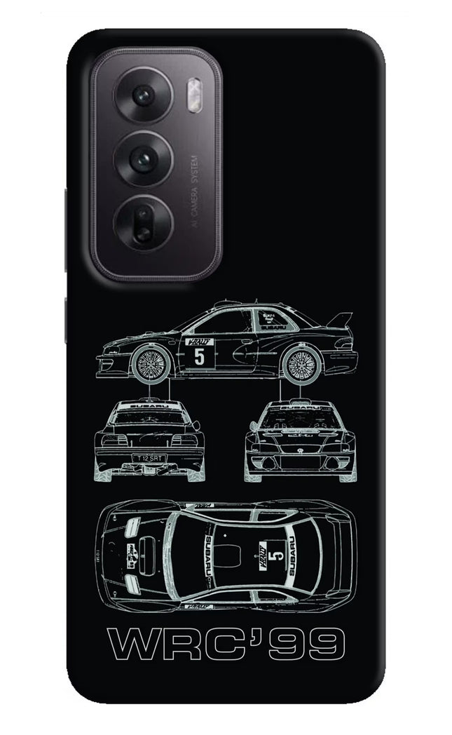 WRC'99 Oppo Reno12 5G Hard Case Back Cover by Casekaro