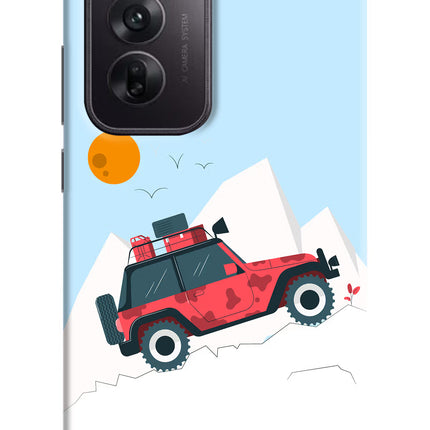 Mountain Trail Beast Oppo Reno12 5G Hard Case Back Cover by Casekaro