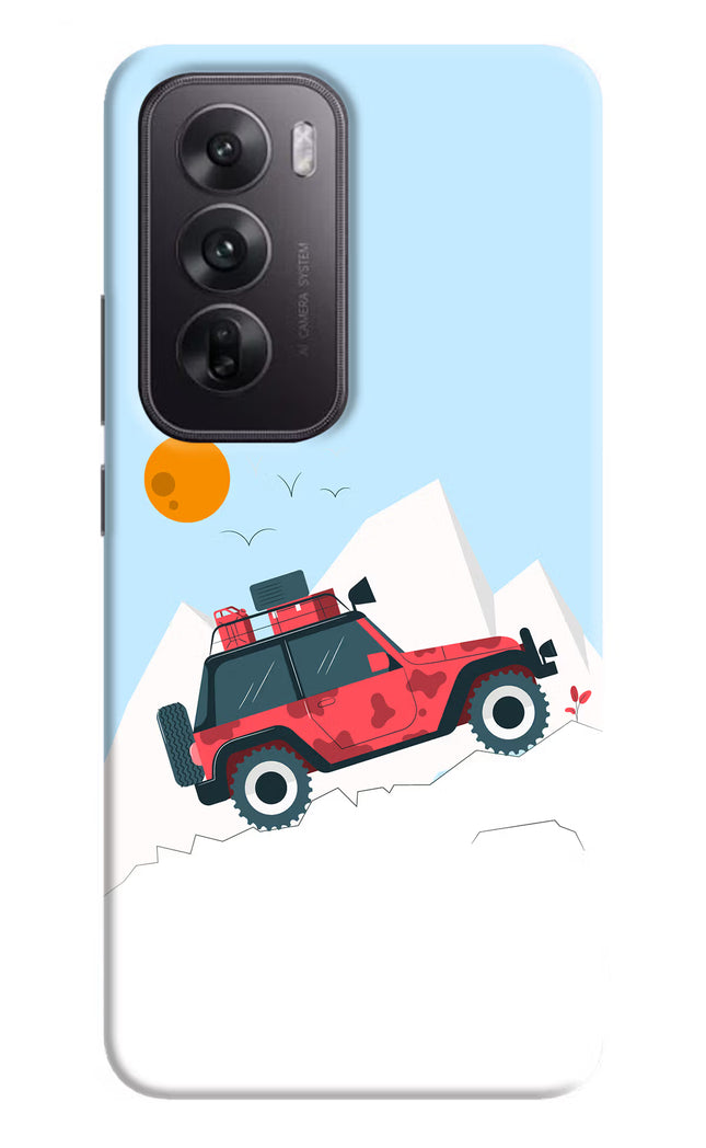Mountain Trail Beast Oppo Reno12 5G Hard Case Back Cover by Casekaro