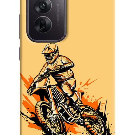 Off-Road Fury Oppo Reno12 5G Hard Case Back Cover by Casekaro