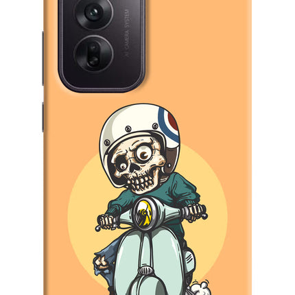 Undead Biker Oppo Reno12 5G Hard Case Back Cover by Casekaro