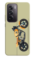 Vertical Speedster Oppo Reno12 5G Hard Case Back Cover by Casekaro