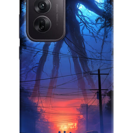 Ordinary Things Shadow Oppo Reno12 5G Hard Case Back Cover by Casekaro