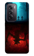 Ordinary Things Downside Up Oppo Reno12 5G Hard Case Back Cover by Casekaro