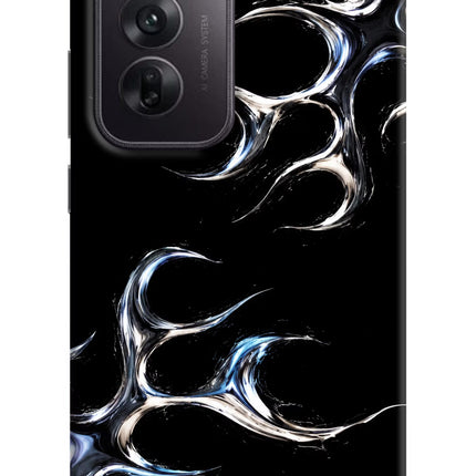 Chrome Tribal Oppo Reno12 5G Hard Case Back Cover by Casekaro