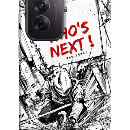 Who's Next Oppo Reno12 5G Hard Case Back Cover by Casekaro