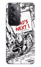Who's Next Oppo Reno12 5G Hard Case Back Cover by Casekaro