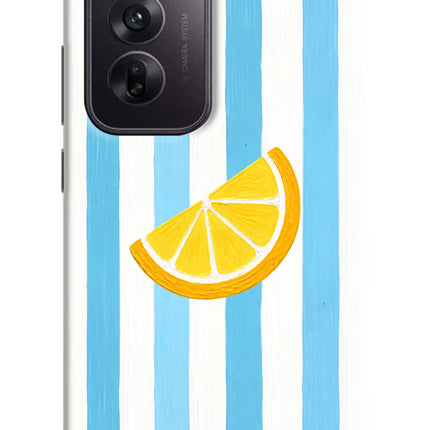 Summer Lemon Oppo Reno12 5G Hard Case Back Cover by Casekaro