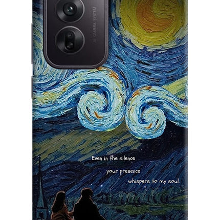 Softcore Oppo Reno12 5G Hard Case Back Cover by Casekaro