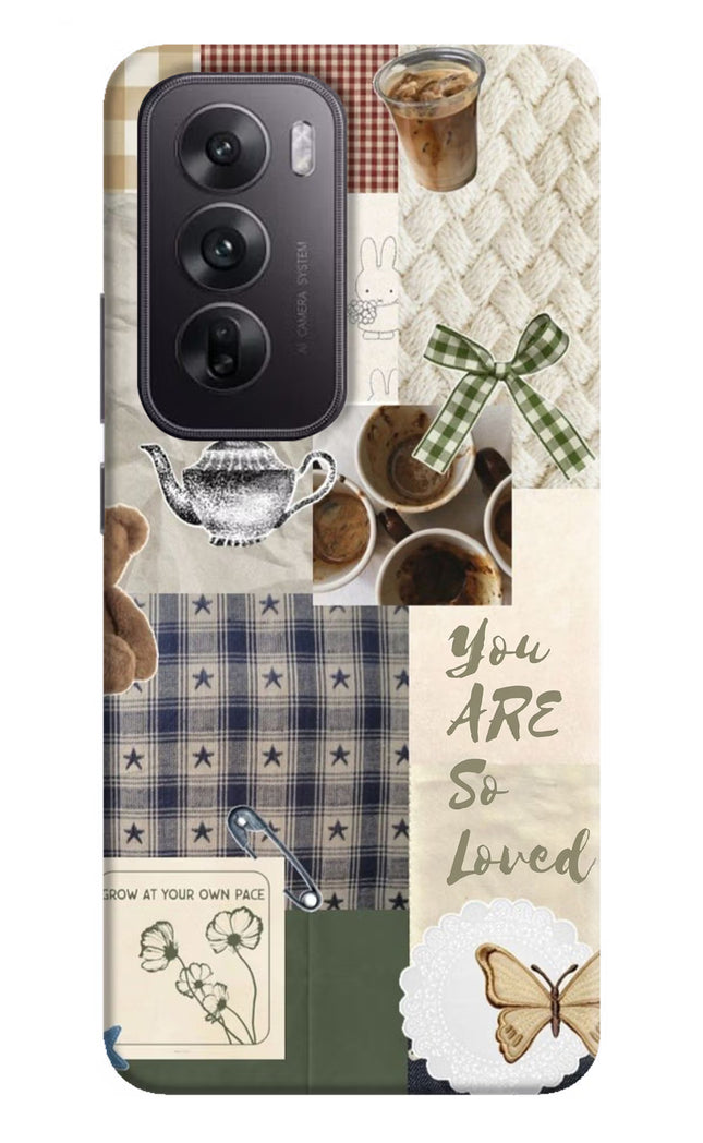 Cookie Oppo Reno12 5G Hard Case Back Cover by Casekaro