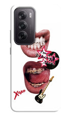 Rockstar Oppo Reno12 5G Hard Case Back Cover by Casekaro