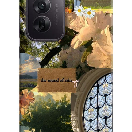 Rain Oppo Reno12 5G Hard Case Back Cover by Casekaro