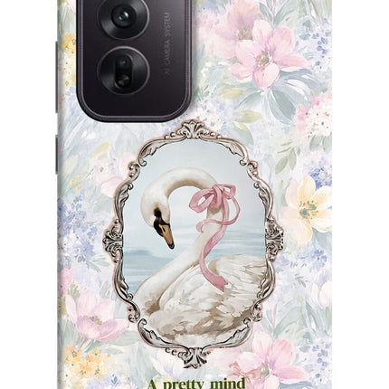 Pretty Mind Pretty Soul Oppo Reno12 5G Hard Case Back Cover by Casekaro