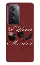 Velvet Cherry Oppo Reno12 5G Hard Case Back Cover by Casekaro