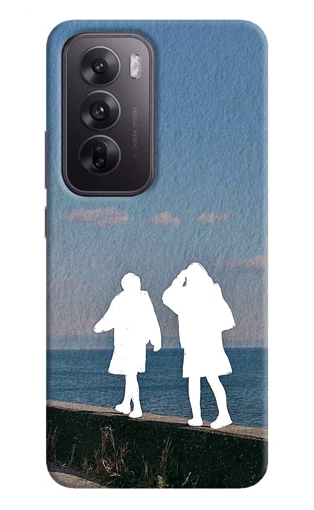Coastal Dream Oppo Reno12 5G Hard Case Back Cover by Casekaro