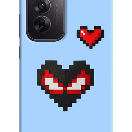 Peter Heart Oppo Reno12 5G Hard Case Back Cover by Casekaro