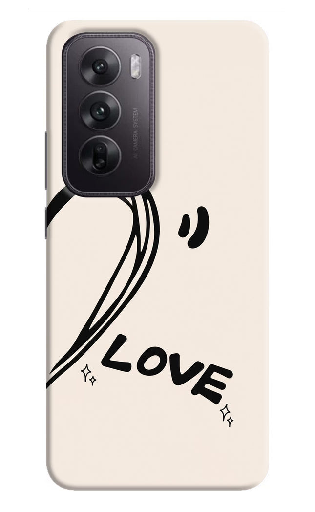 Soul Line Oppo Reno12 5G Hard Case Back Cover by Casekaro