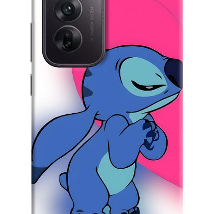 Stitch Hug Oppo Reno12 5G Hard Case Back Cover by Casekaro