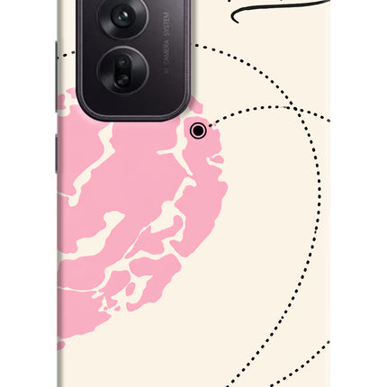 Miss Orbit Oppo Reno12 5G Hard Case Back Cover by Casekaro