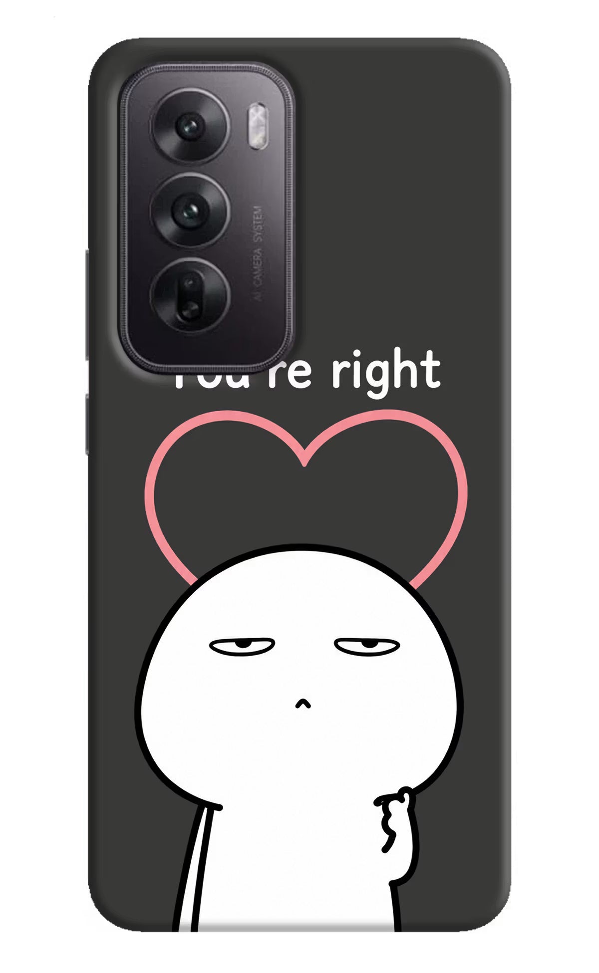 You're Right Oppo Reno12 5G Back Cover