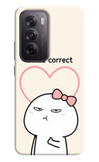 Always Right Oppo Reno12 5G Hard Case Back Cover by Casekaro