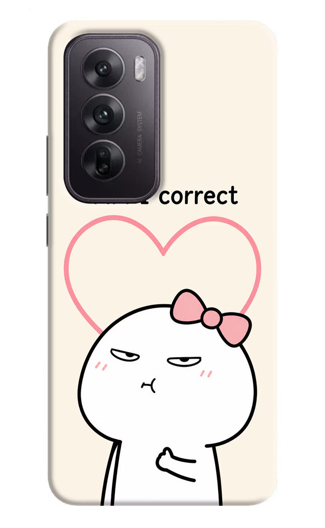 Always Right Oppo Reno12 5G Hard Case Back Cover by Casekaro