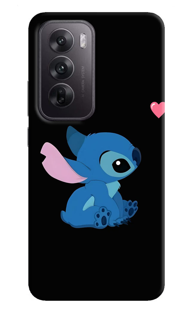Stitch Crush Oppo Reno12 5G Hard Case Back Cover by Casekaro