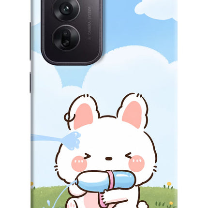 Bunny Treat Oppo Reno12 5G Hard Case Back Cover by Casekaro