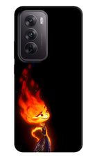 Ember Flame Oppo Reno12 5G Hard Case Back Cover by Casekaro