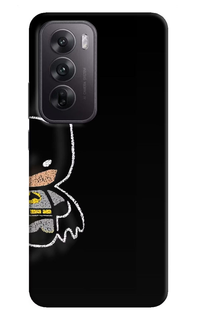 Bat Kitty Oppo Reno12 5G Hard Case Back Cover by Casekaro