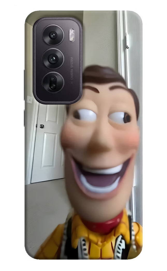 Side Eye Woody Oppo Reno12 5G Hard Case Back Cover by Casekaro